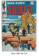 Nick Fury, Agent of SHIELD #07 © December 1968, Marvel Comics